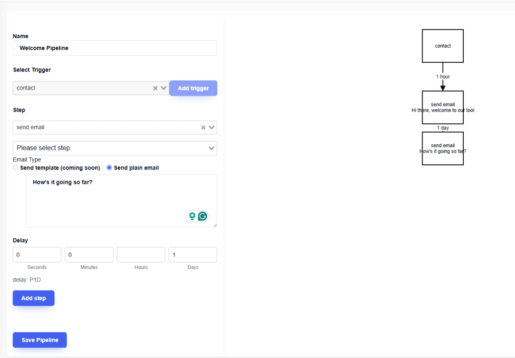 Workify automatic pipelines